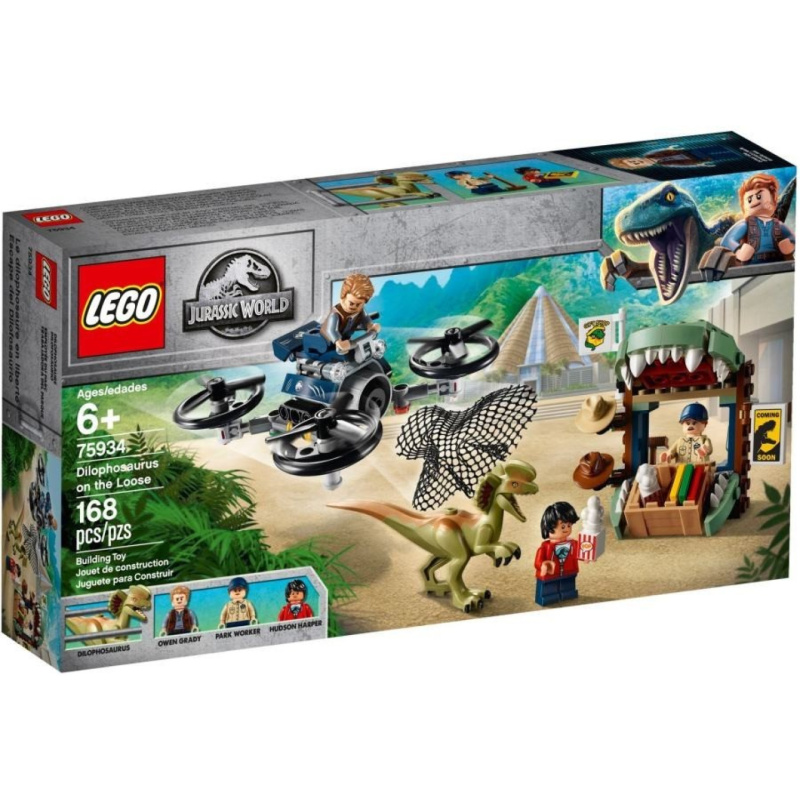 Lego® jurassic world 75934 dilophosaurus na útěku