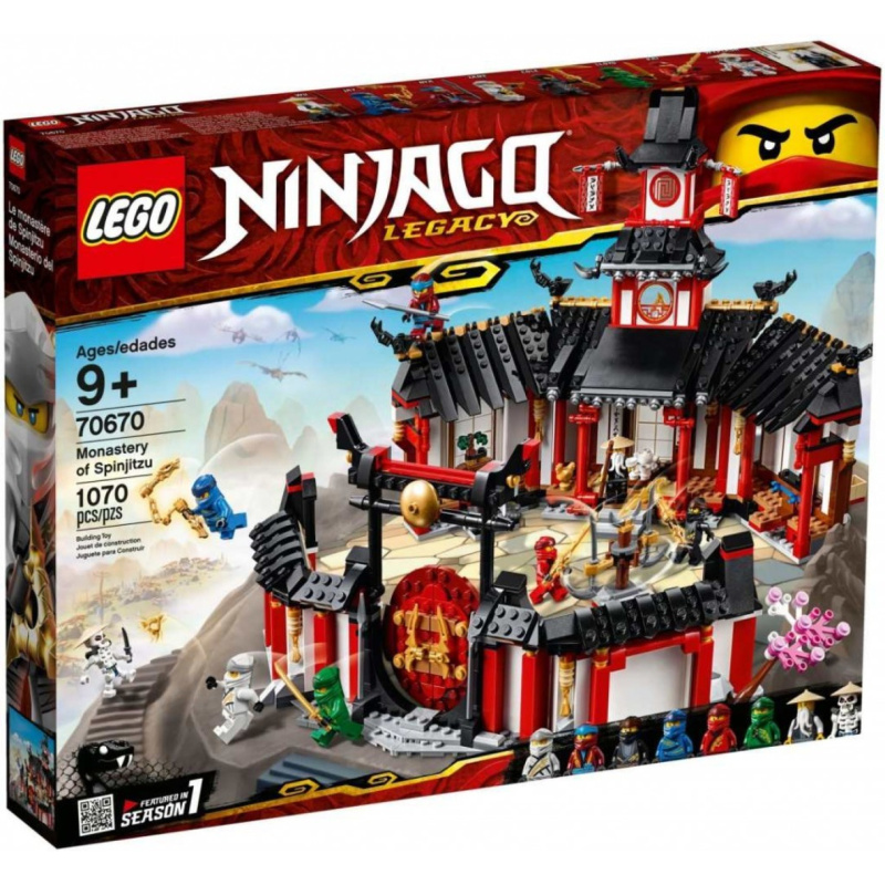 Lego® ninjago 70670 chrám spinjitzu