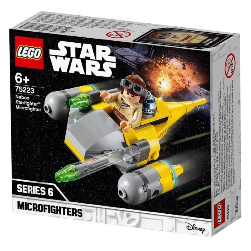 Lego® star wars 75223 mikrostíhačka starfighter™ naboo