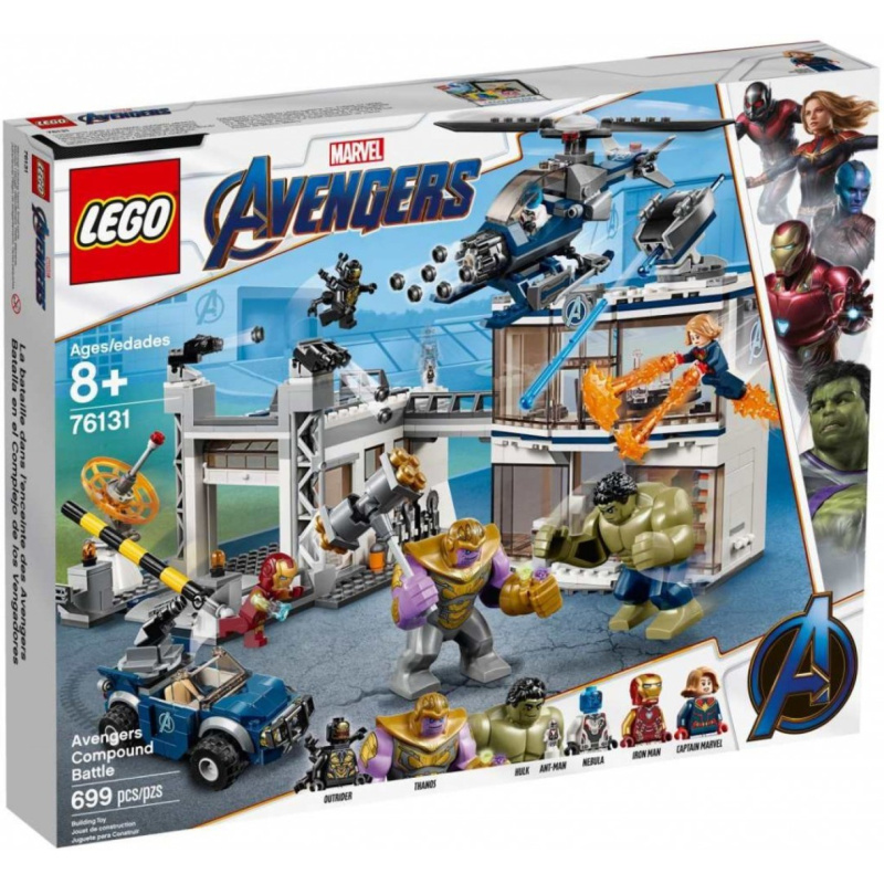 Lego® super heroes 76131 bitva o základnu avengerů