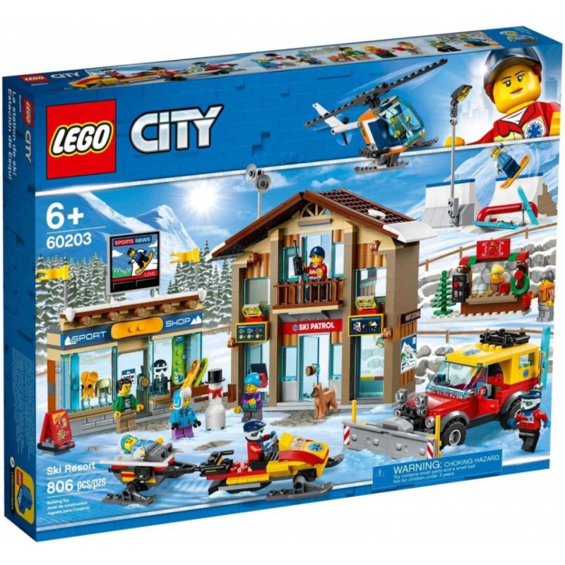 Lego® city 60203 lyžařský areál