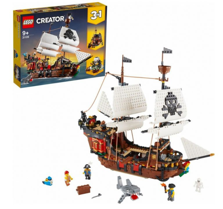 LEGO Creator 3v1 31109 Pirátská loď