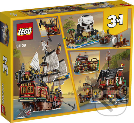 LEGO Creator 3v1 31109 Pirátská loď