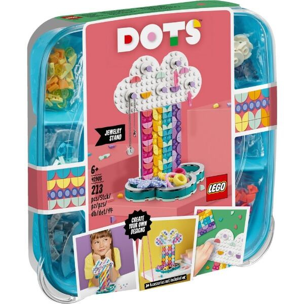 LEGO® DOTS™ 41905 Duhový stojan na šperky