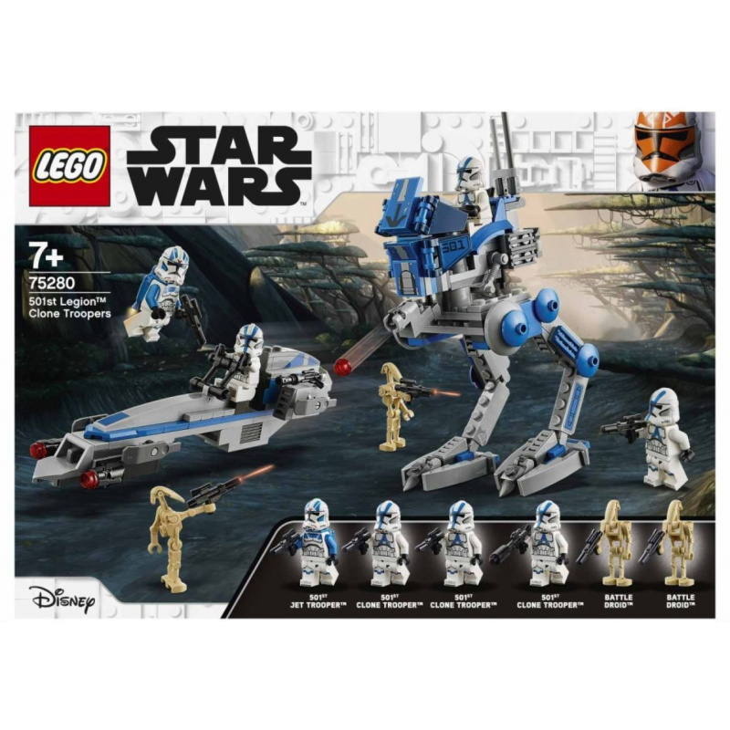 Lego® star wars™ 75280 klonoví vojáci z 501. legie