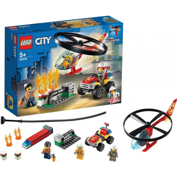 Lego City 60248- Zásah hasičského vrtulníku