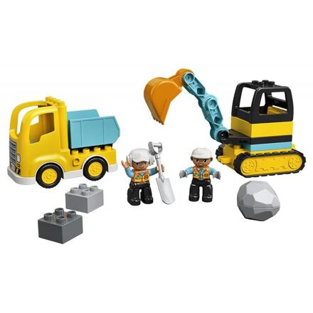 DUPLO kamion a pásový bagr