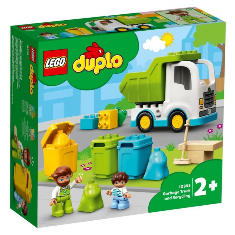 Lego® duplo® 10945 popelářský vůz a recyklování