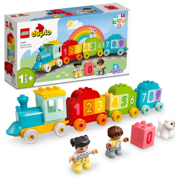 LEGO Duplo 10954 Vláček s čísly – Učíme se počítat