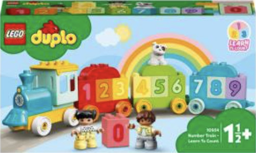 LEGO Duplo 10954 Vláček s čísly – Učíme se počítat