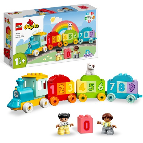 LEGO Duplo 10954 Vláček s čísly – Učíme se počítat