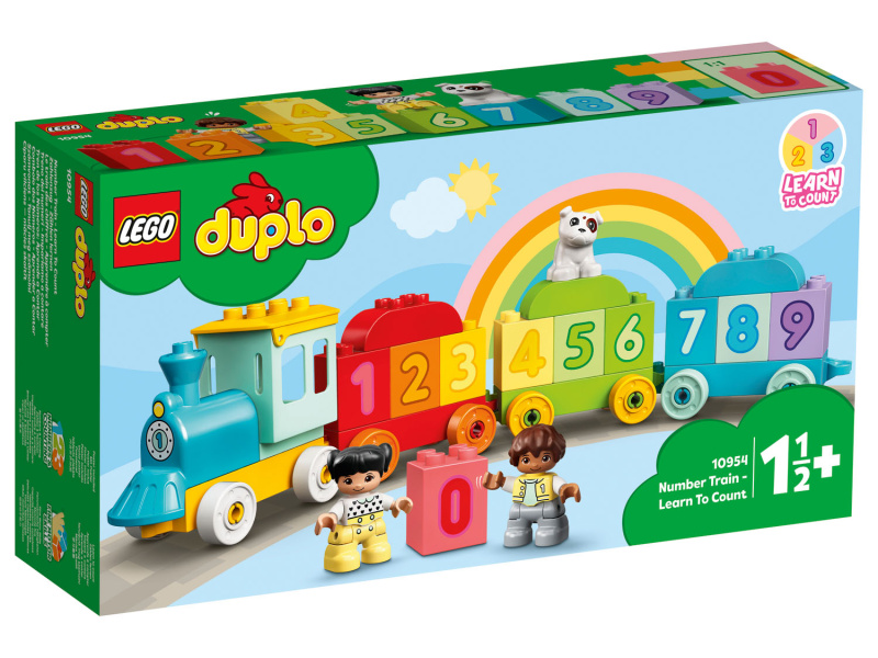 LEGO Duplo 10954 Vláček s čísly – Učíme se počítat