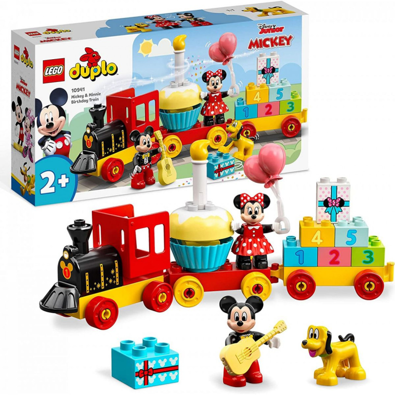 LEGO Disney Mickey and Friends 10941 Narozeninový vláček Mickeyho a Minnie