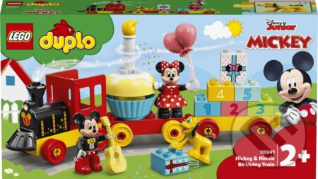 LEGO Disney Mickey and Friends 10941 Narozeninový vláček Mickeyho a Minnie