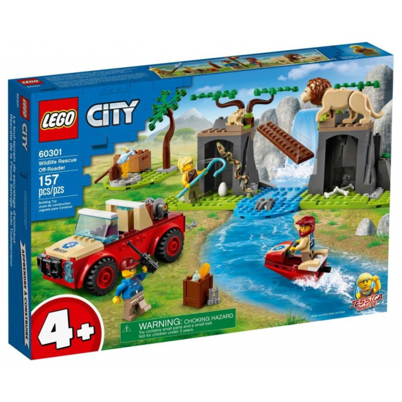 LEGO City 60301 Záchranářský teréňák do divočiny