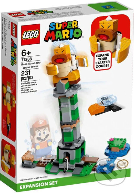 LEGO Super Mario 71388 Boss Sumo Bro a padající věž – rozšiřující set