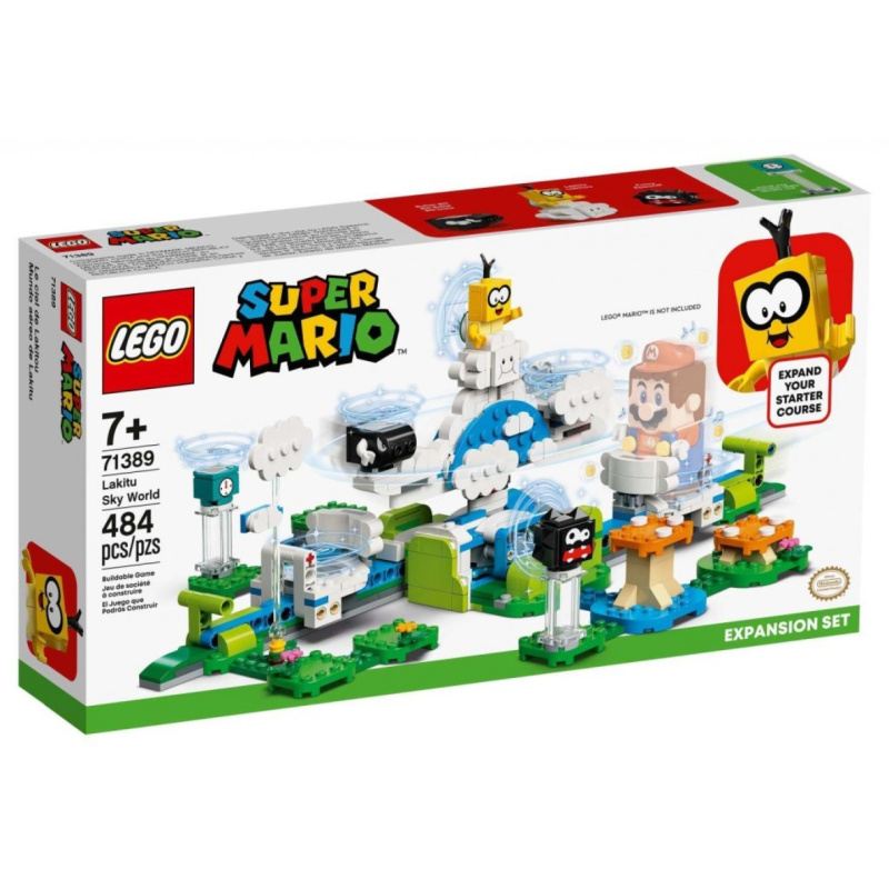Lego Super Mario 71389 Lakitu a svět obláčků – rozšiřující set