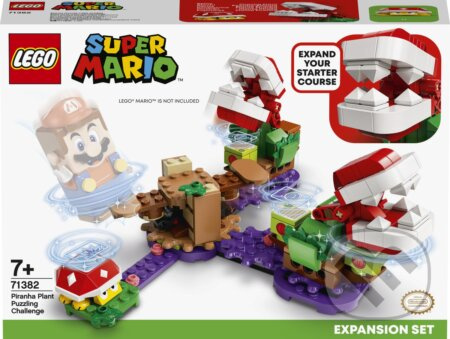 LEGO Super Mario 71382 Rozšiřující set Piranha Plant Puzzling Challenge
