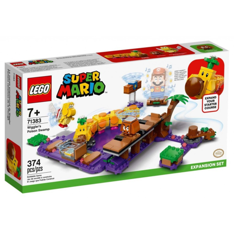 LEGO® Super Mario™ 71383 Wiggler a jedovatá bažina - rozšiřující set