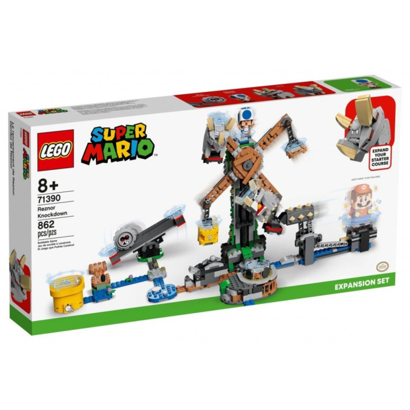 LEGO Super Mario Boj s Reznorem - rozšiřující set 71390