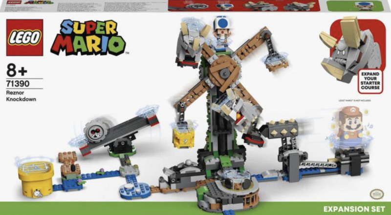 LEGO Super Mario Boj s Reznorem - rozšiřující set 71390