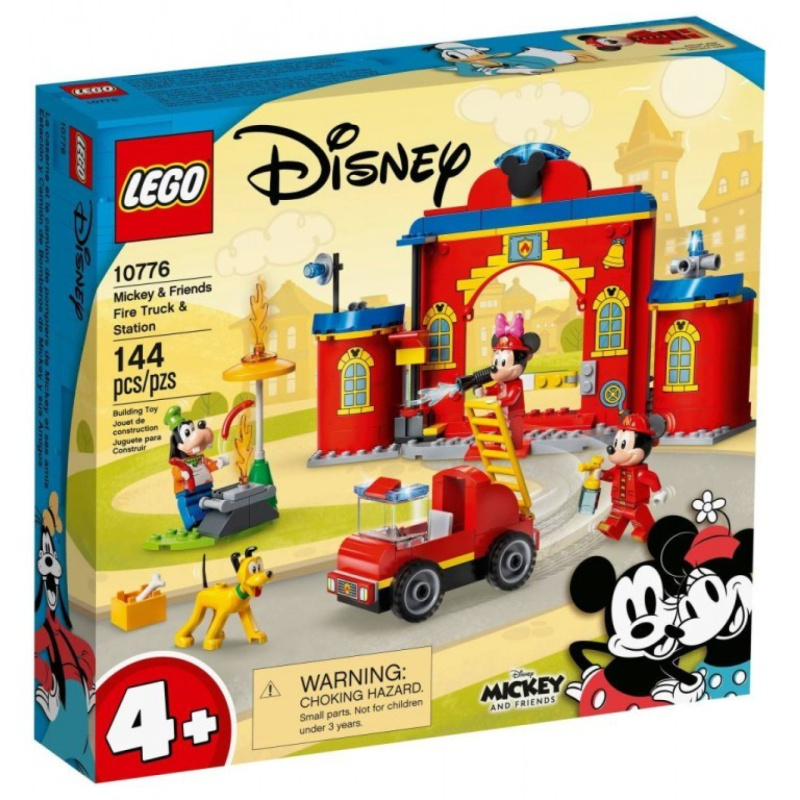 LEGO® ǀ Disney Mickey and Friends 10776 Hasičská stanice a auto Mickeyho a přátel