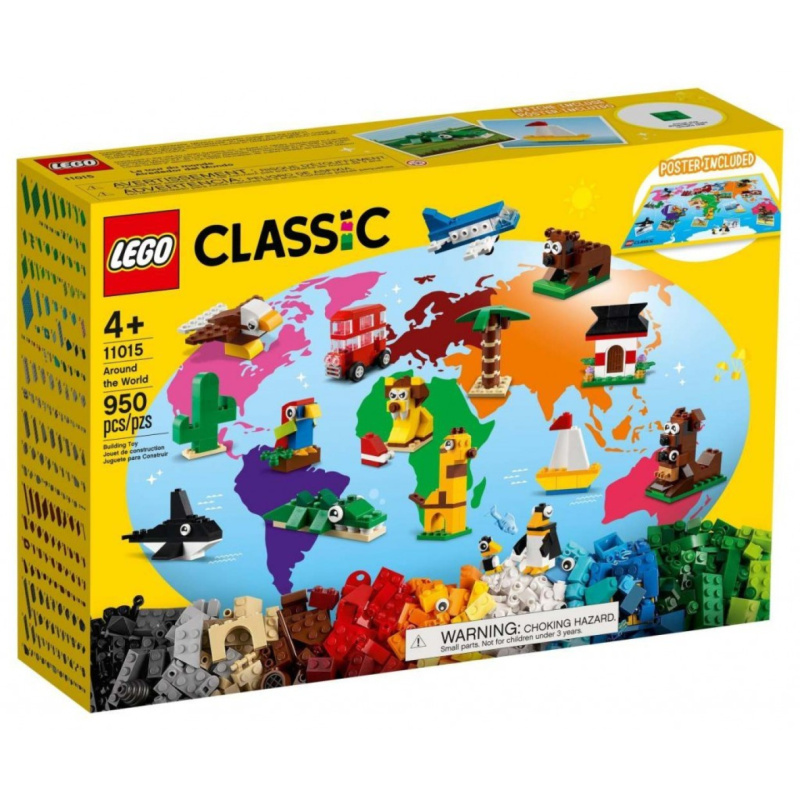 LEGO® Classic 11015 Cesta kolem světa