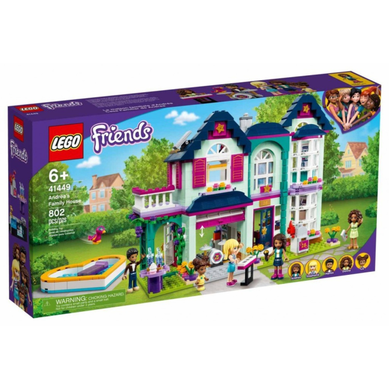 Lego® friends 41449 andrea a její rodinný dům