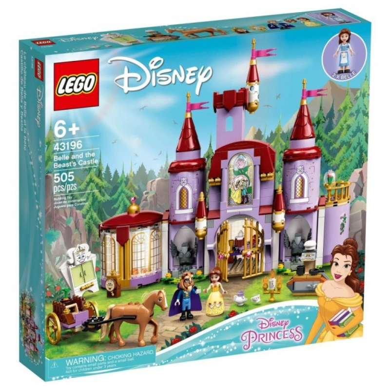 Lego® disney 43196 zámek krásky a zvířete