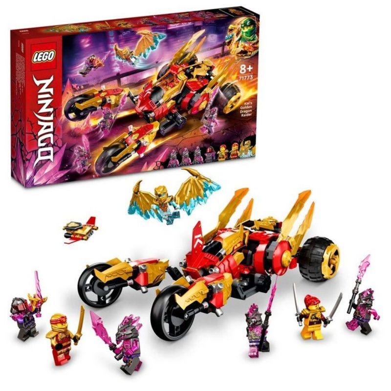 Lego® ninjago® 71773 kaiova zlatá dračí čtyřkolka