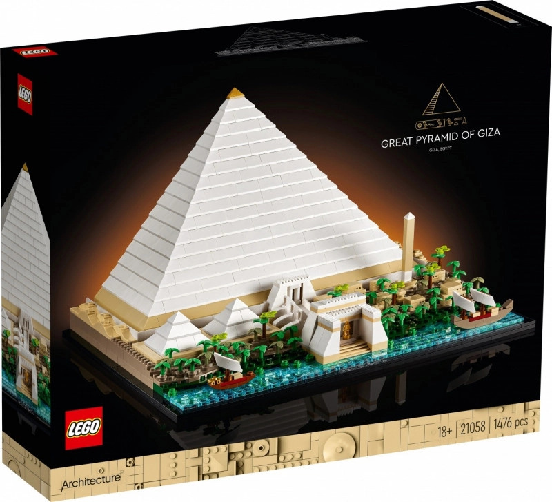 Lego Architecture piramida Cheopsova