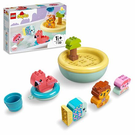LEGO Duplo 10966 Legrace ve vaně: Plovoucí ostrov se zvířátky