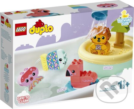 LEGO Duplo 10966 Legrace ve vaně: Plovoucí ostrov se zvířátky