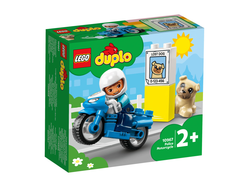 LEGO Duplo 10967 Policejní motorka