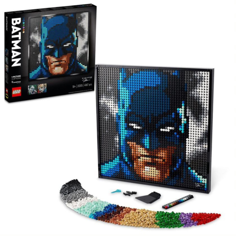 Lego® art 31205 kolekce jim lee – batman™