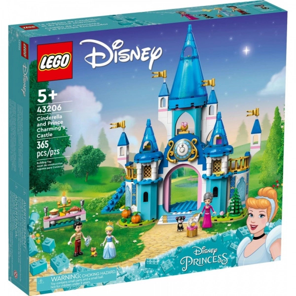LEGO® I Disney 43206 Zámek Popelky a krásného prince