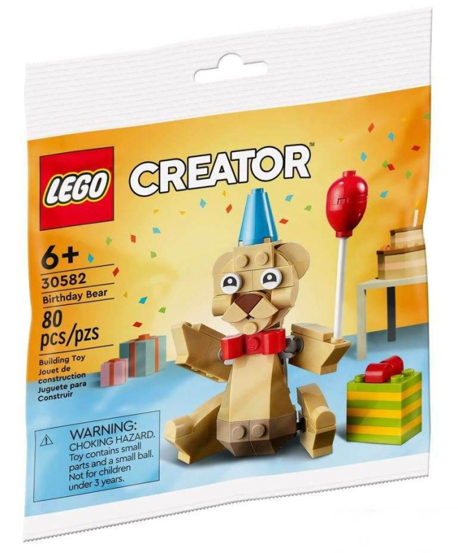 Lego® creator 30582 narozeninový medvídek