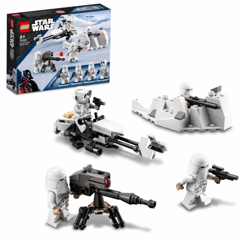 Lego® star wars™ 75320 bitevní balíček snowtrooperů