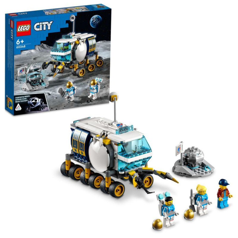 Lego® city 60348 lunární průzkumné vozidlo