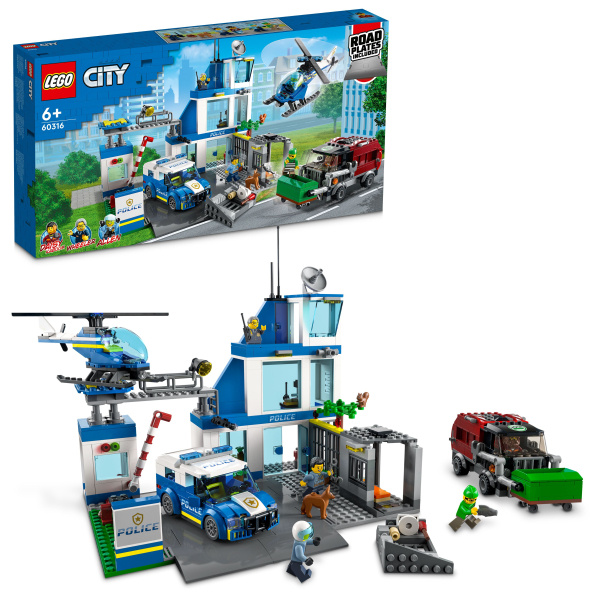 LEGO City 60316 Policejní stanice