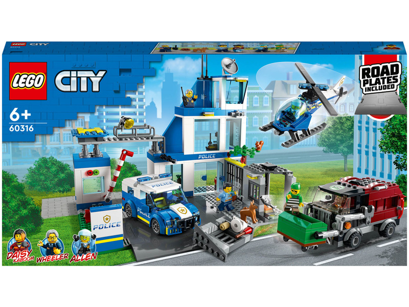 LEGO City 60316 Policejní stanice