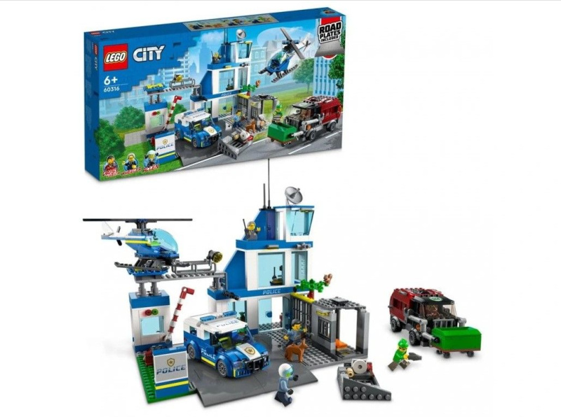LEGO City 60316 Policejní stanice
