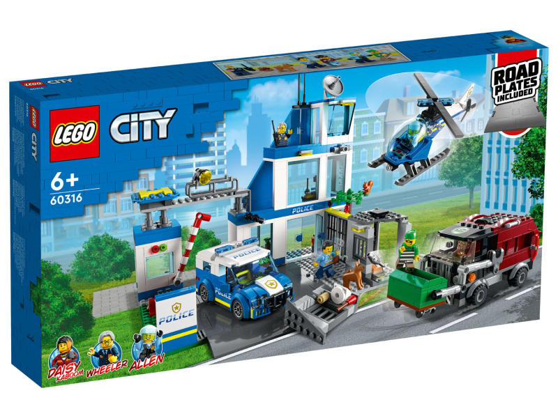LEGO City 60316 Policejní stanice