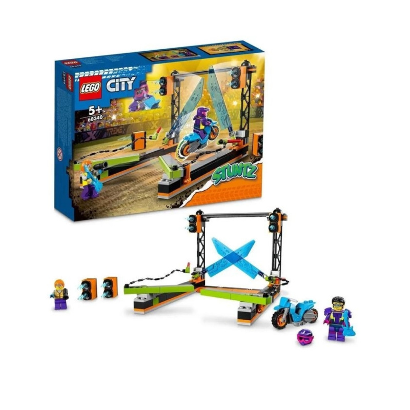 LEGO® City 60340 Kaskadérská výzva s čepelemi