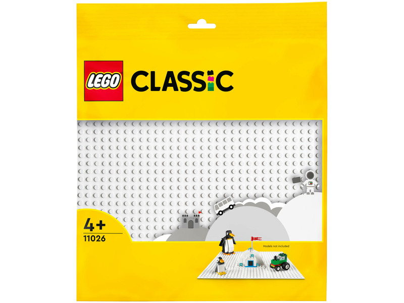 LEGO Classic 11026 Bílá podložka na stavění