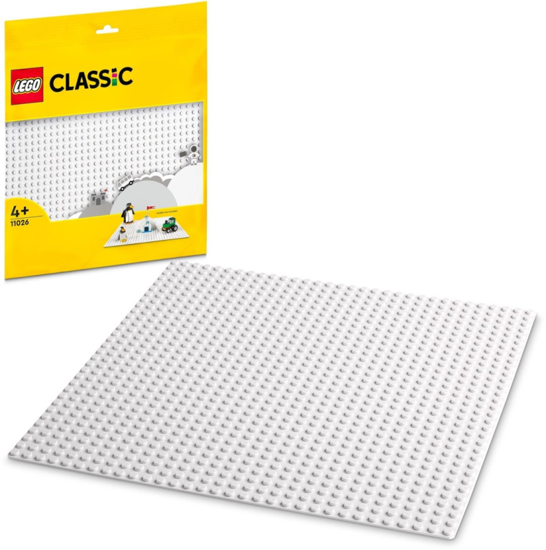 LEGO Classic 11026 Bílá podložka na stavění