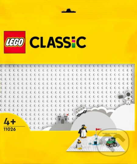 LEGO Classic 11026 Bílá podložka na stavění