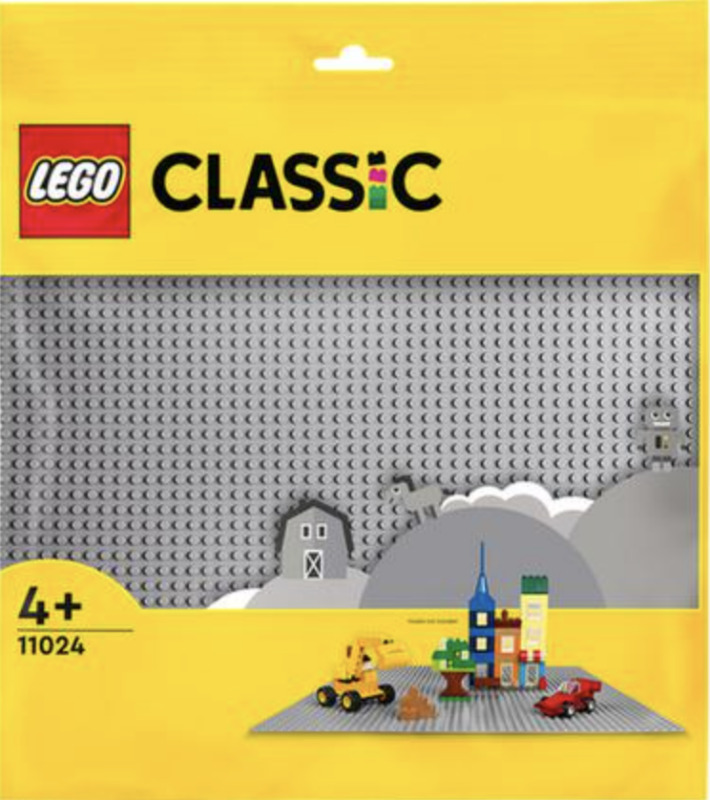 LEGO® Classic 11024 podložka na stavění 38 x 38 cm Šedá