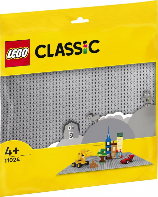 LEGO® Classic 11024 podložka na stavění 38 x 38 cm Šedá