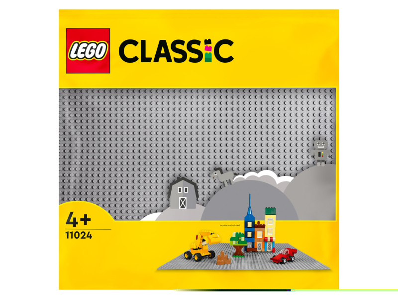 LEGO® Classic 11024 podložka na stavění 38 x 38 cm Šedá